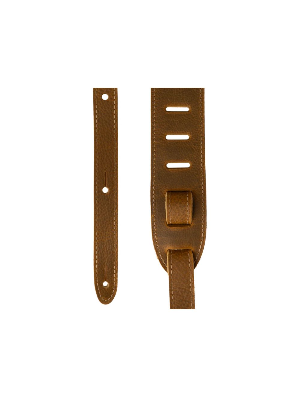 PRS 2" Reversible Garment Leather & Suede Guitar Strap - Birds/Tan