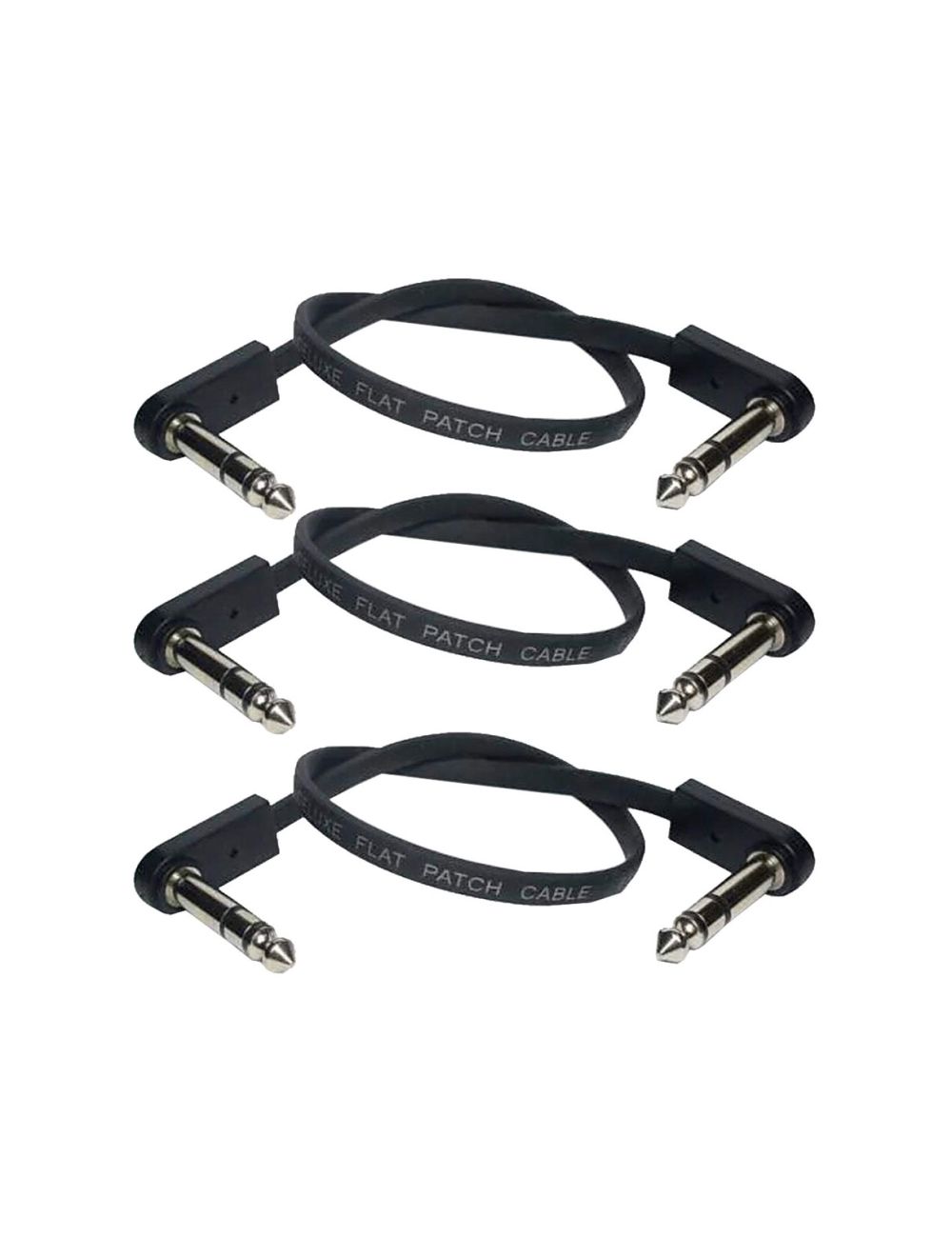 EBS PCF-DLS28, Flat Patch Cable TRS (Stereo) 28 cm x 3