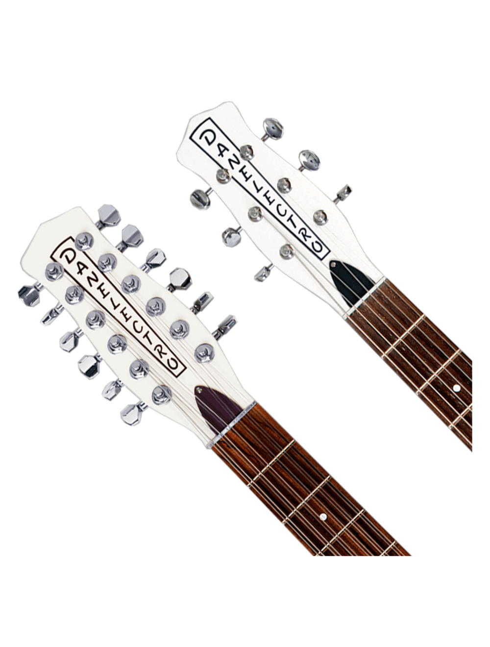Danelectro Doubleneck 6/12 - White Pearl