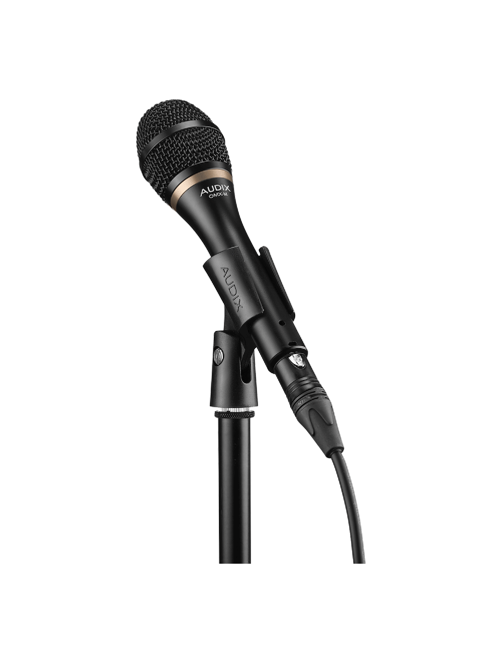 Audix OMX-M Dynamic Vocal Microphone - Black/Brown-Gold