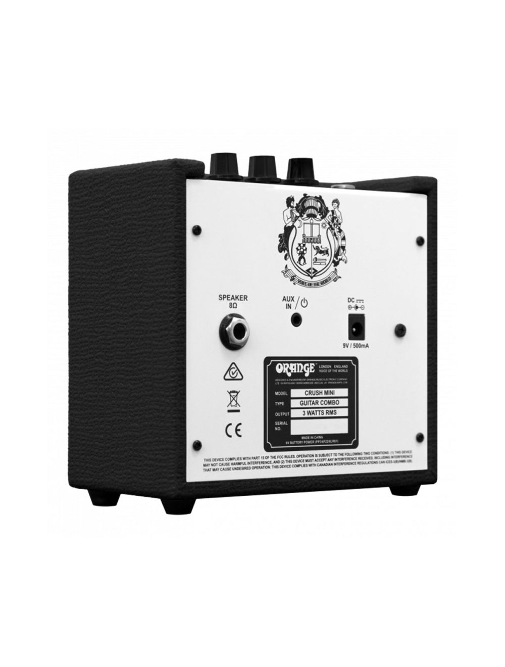 Orange Amplifiers Crush Mini - Black