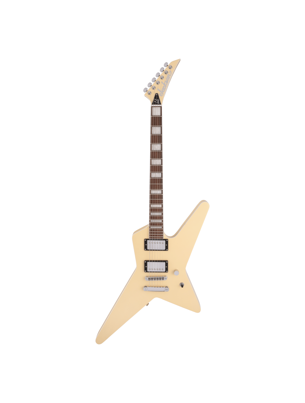 Used Jackson Pro Series Sig. Gus G. Star - Ivory w/ Pau Ferro FB