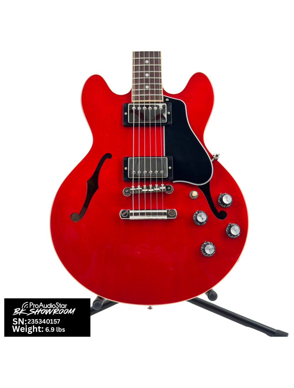 Used Gibson 2024 ES-339 Semi-Hollowbody Guitar - Cherry w/OHSC