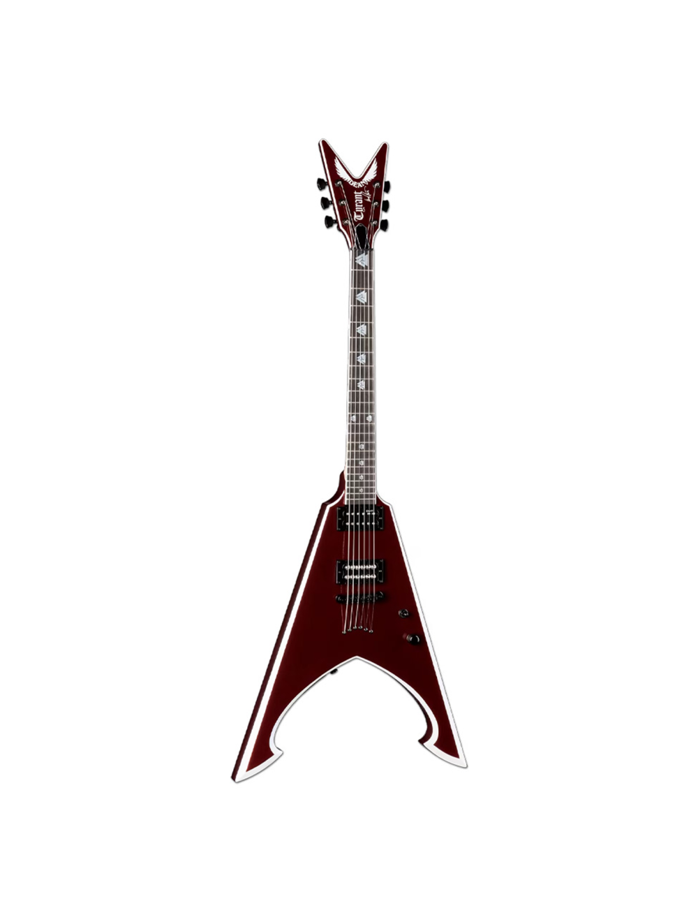 Dean USA Michael Amott Tyrant Signature Guitar - Burgundy/White