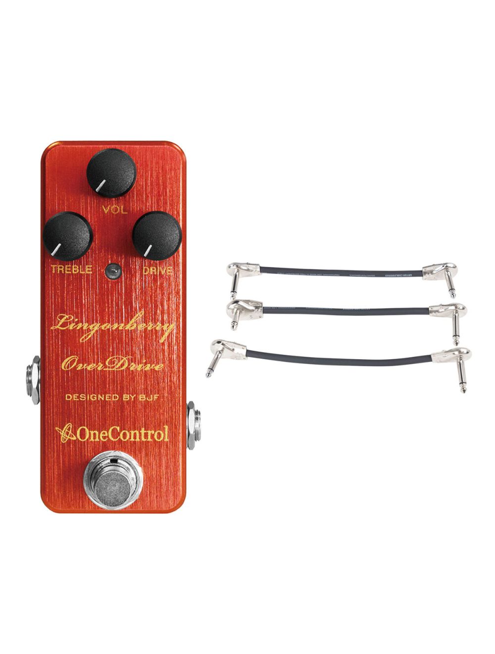 One Control Lingonberry + Gator Patch Cable 3 Pack