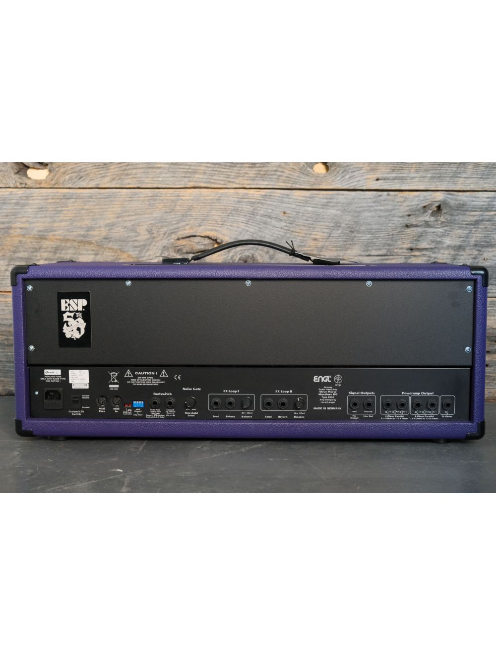 ENGL E656 Steve Morse Custom Shop Guitar Amp Head - Purple Bronco