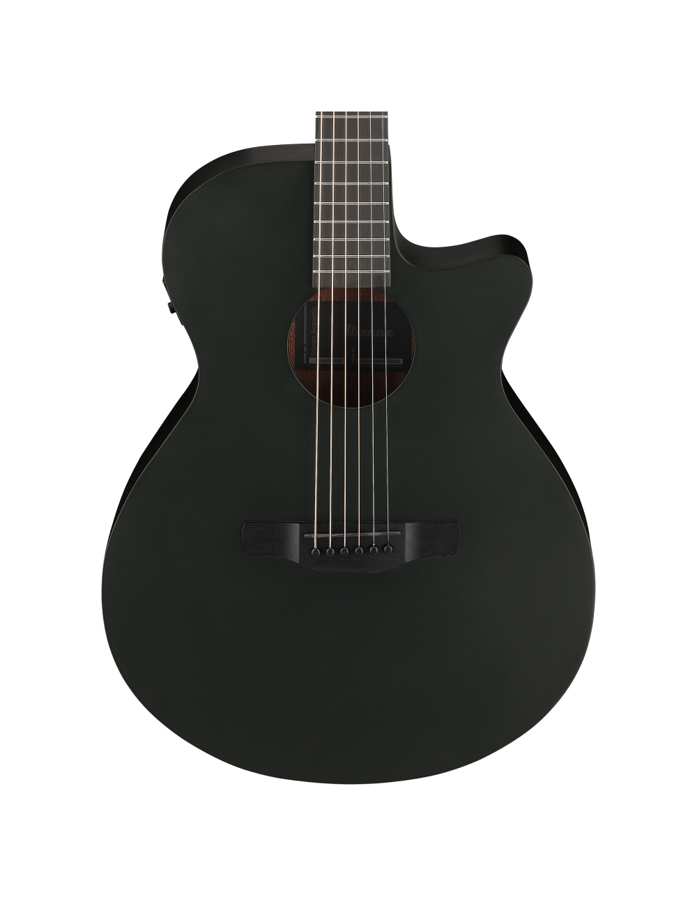 Used Ibanez AEG621 Acoustic-Electric Guitar - Black Out