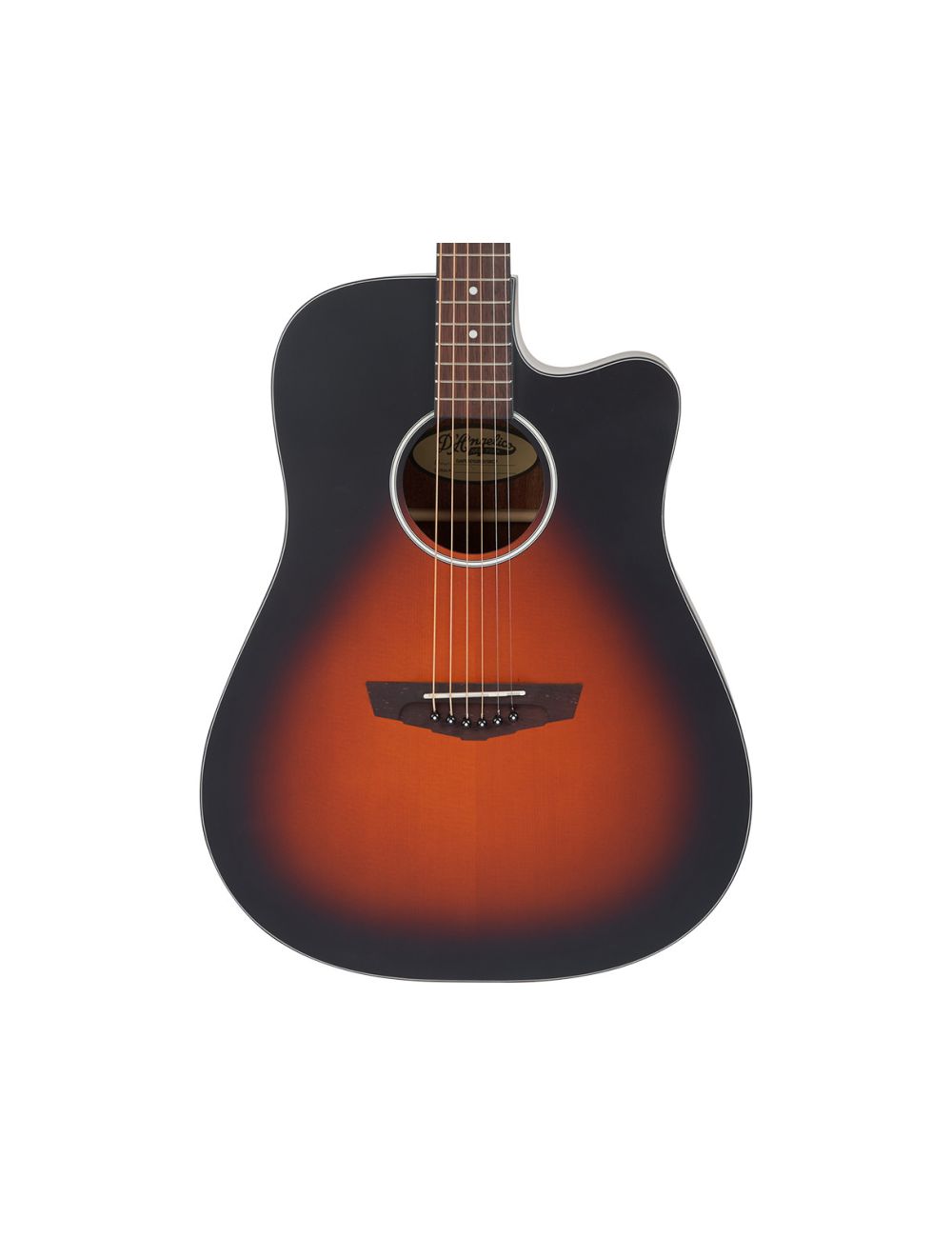 D'Angelico Premier Bowery LS Cutaway A/E - Satin Vintage Sunburst