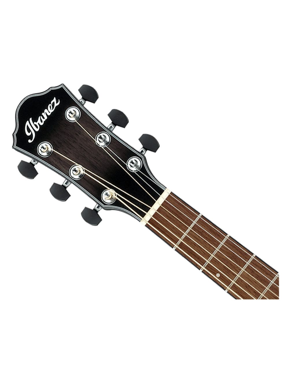 Ibanez AEWC400TKS AEW Acoustic Electric Guitar - Transparent Black Sunburst