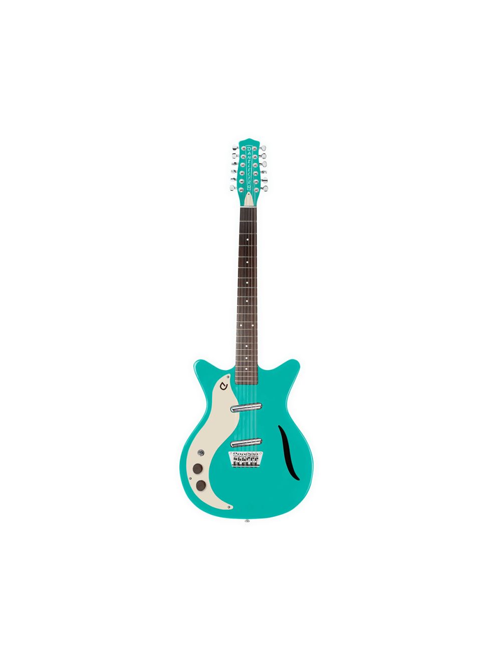 Danelectro '59 Vintage 12-String Lefty - Dark Aqua