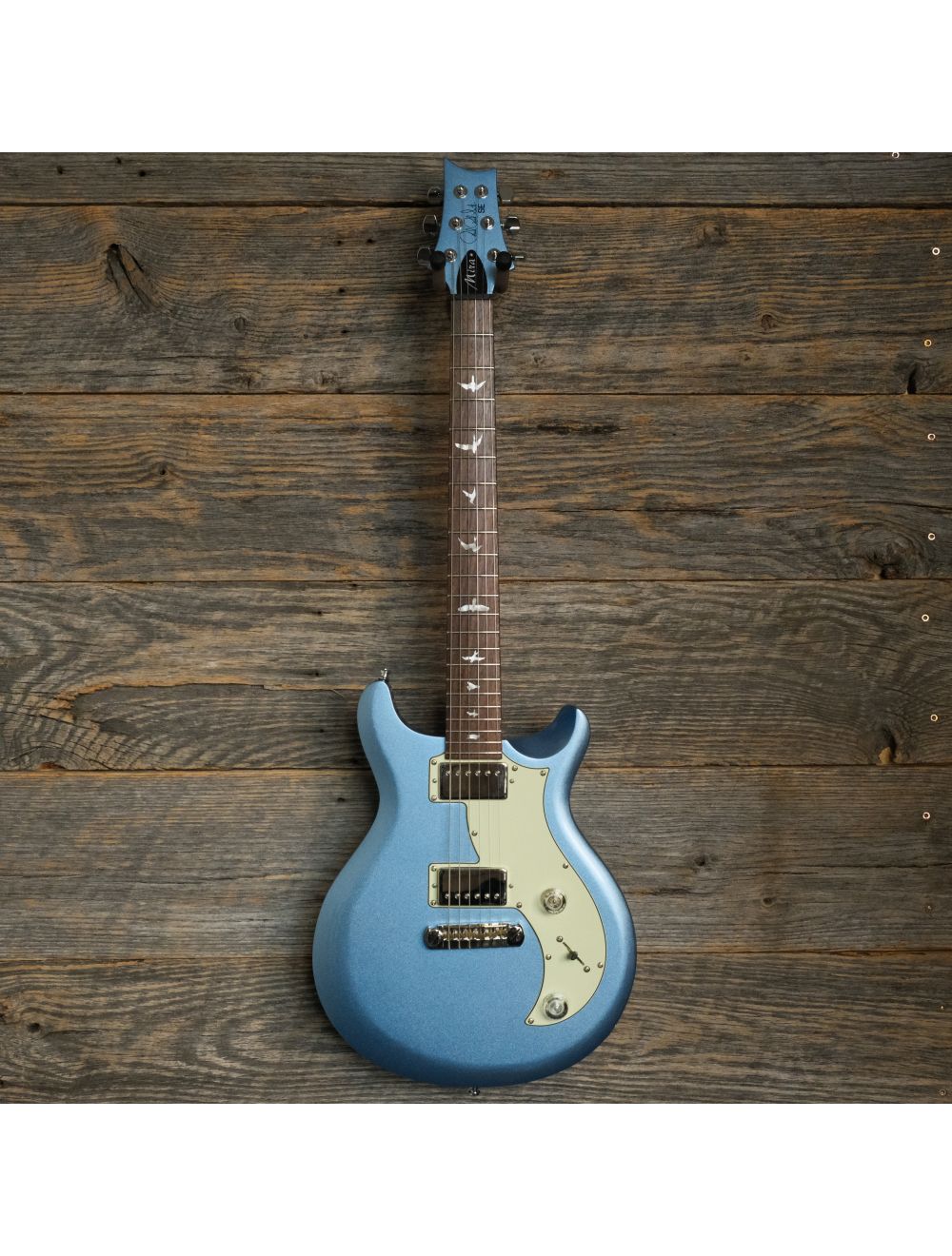 Used PRS SE Mira Electric Guitar - Frost Blue w/Case