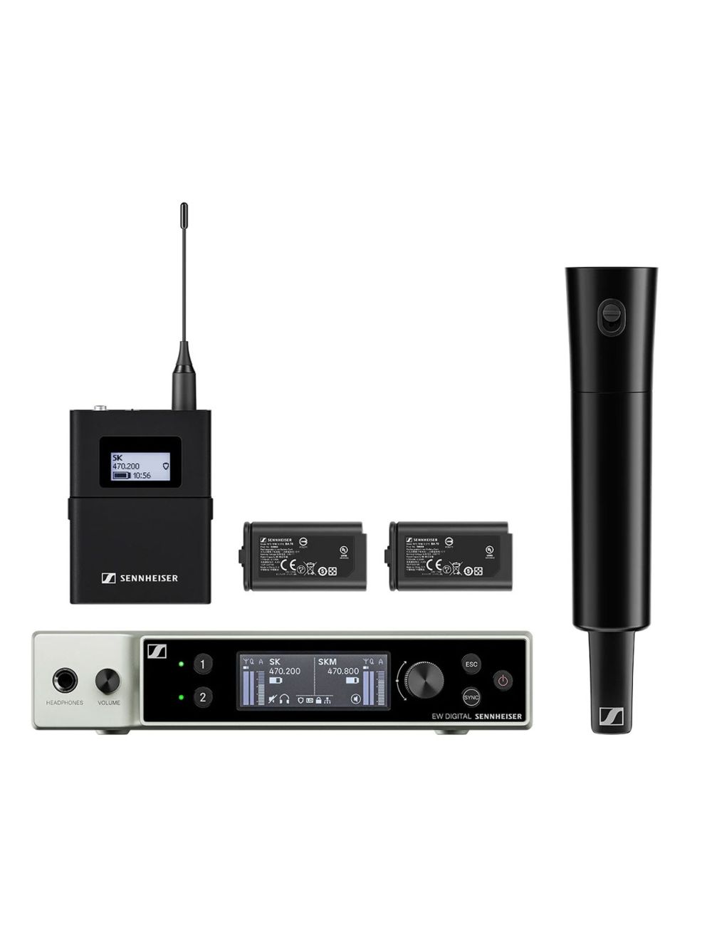 Sennheiser EW-DX SK / SKM-S BASE SET (Band Q1-9) (Open Box)