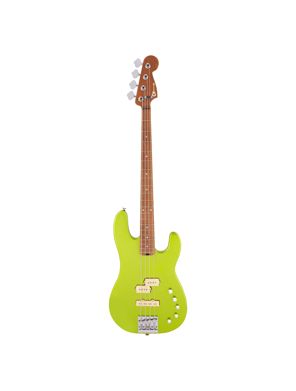 Used Charvel Pro-Mod San Dimas Bass PJ IV - Lime Green Metallic