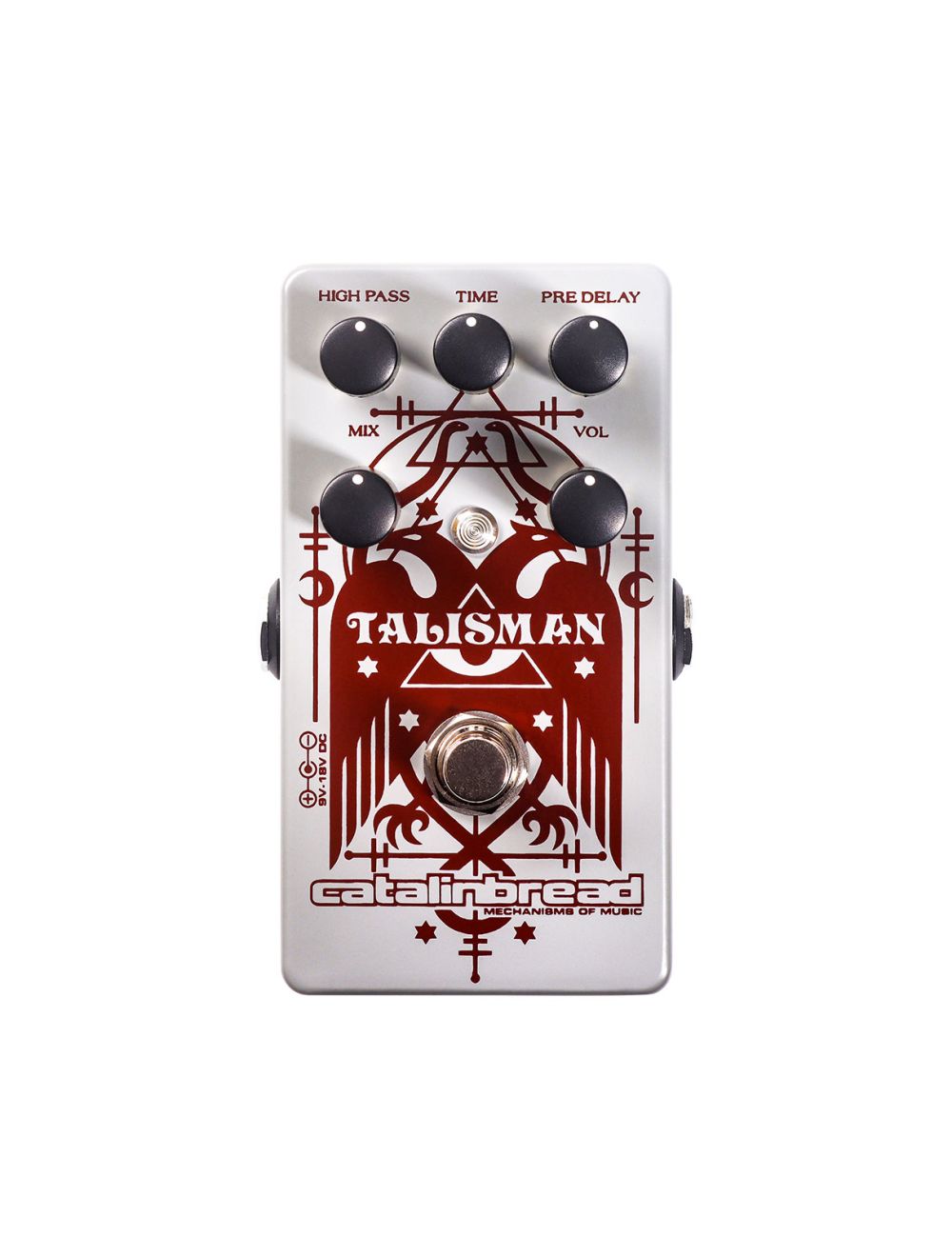 Catalinbread Talisman Reverb + Gator 9V Power Combo & 3 Patch Cables
