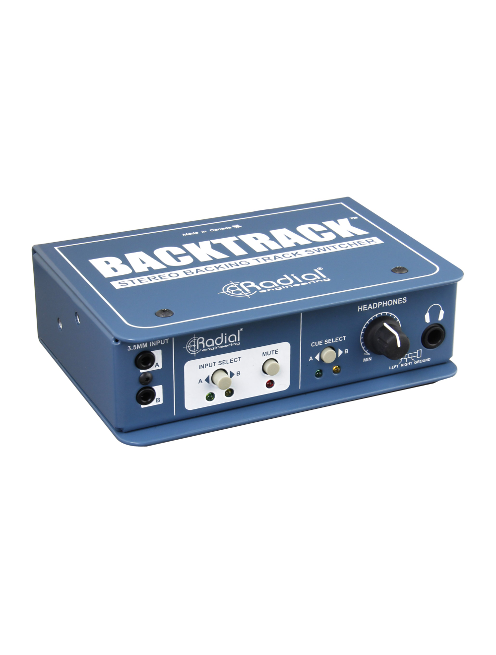 Radial Backtrack Stereo Backing Track Switcher
