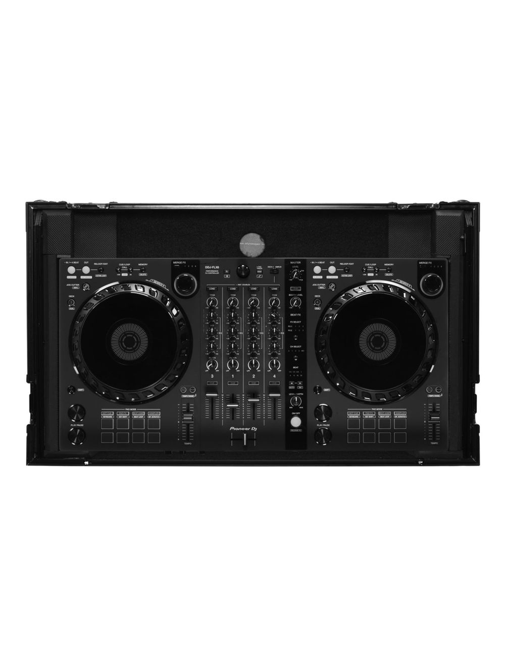 Odyssey FZGSDDJFLX6BL Pioneer DDJ-FLX6 Glide Style Flight Case (Black) (Open Box)