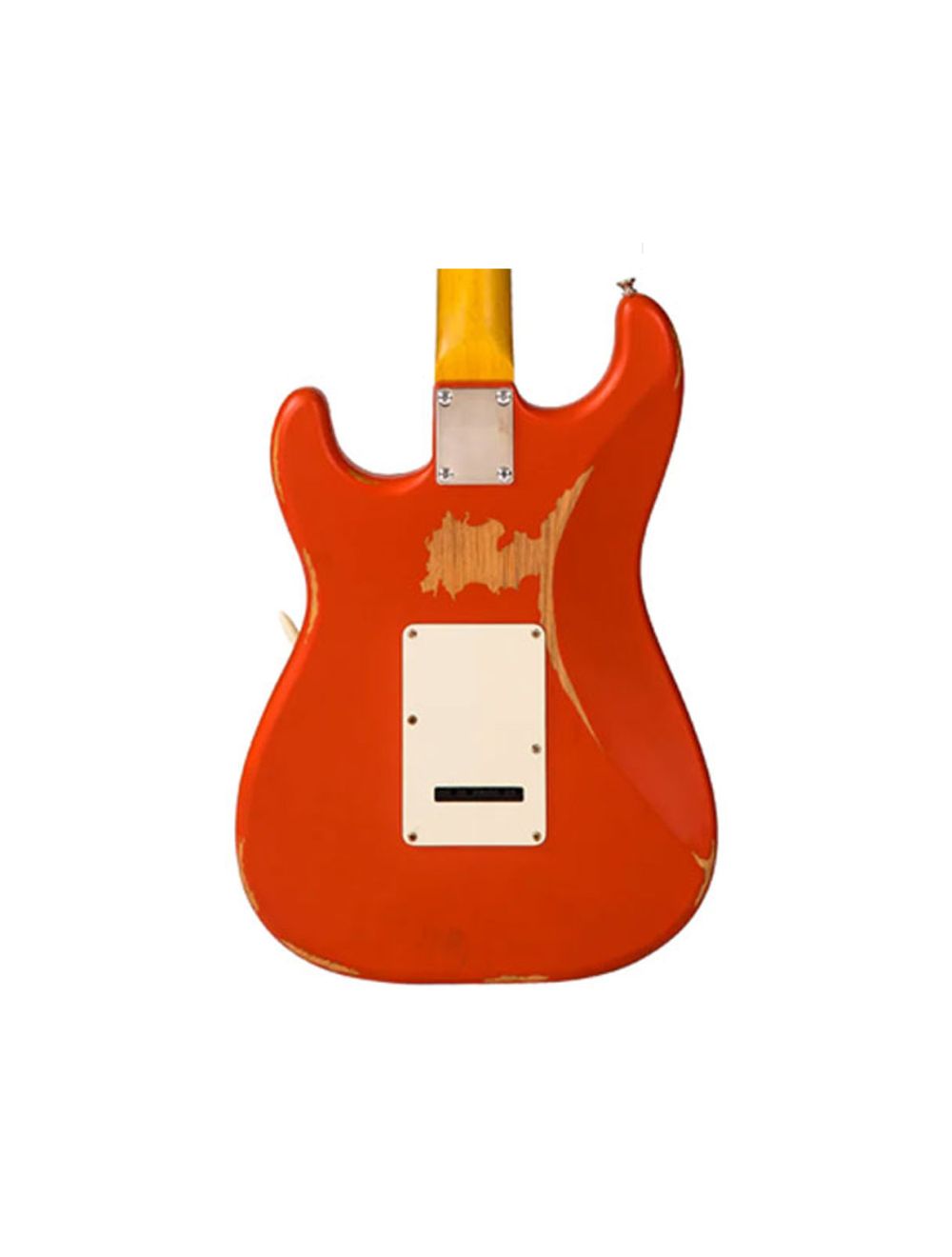 Vintage Icon Series V6 Distressed SSS - Firenza Red