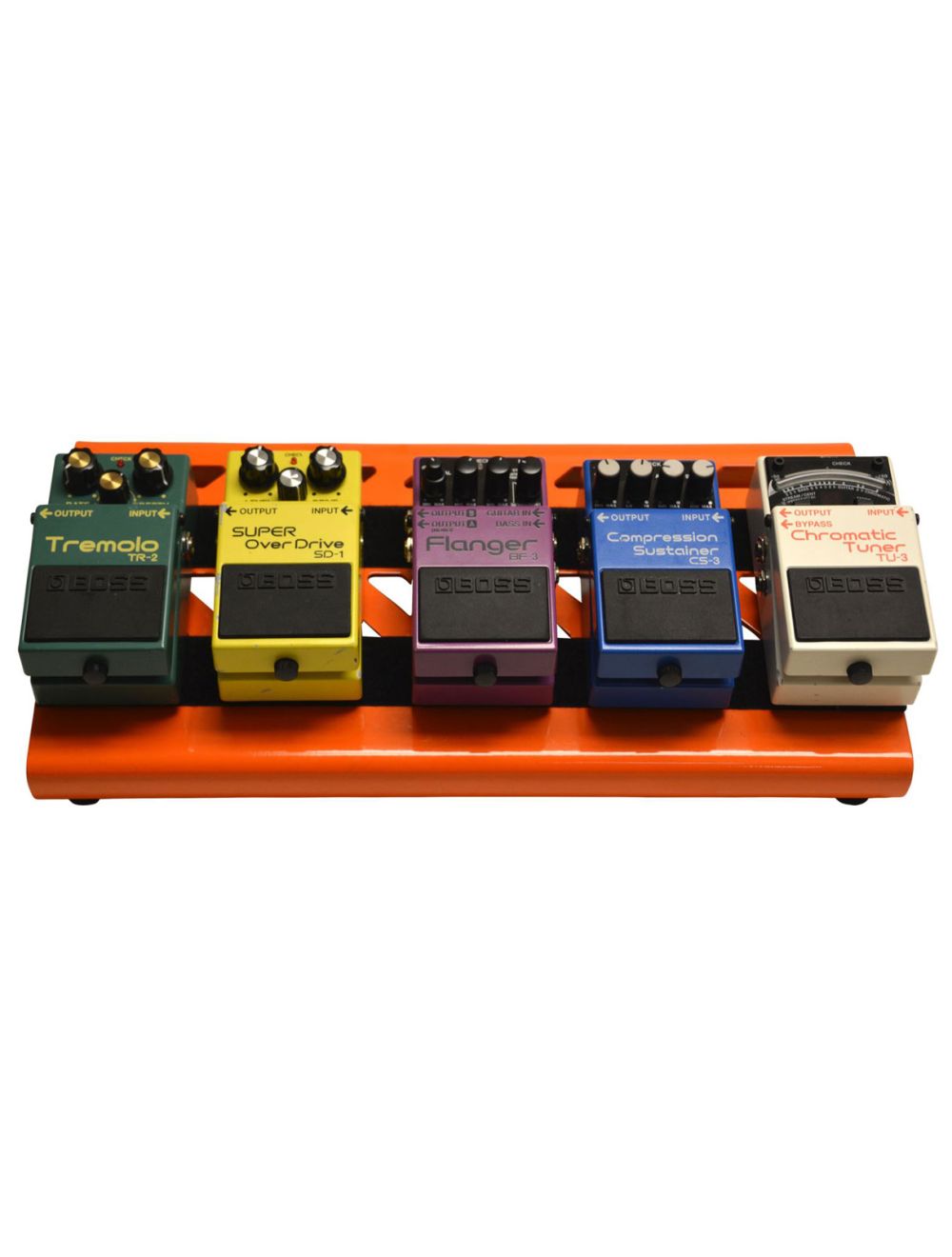 Gator GPB-LAK-OR Orange Aluminum Pedal Board; Small w/ Carry Bag - Open Box