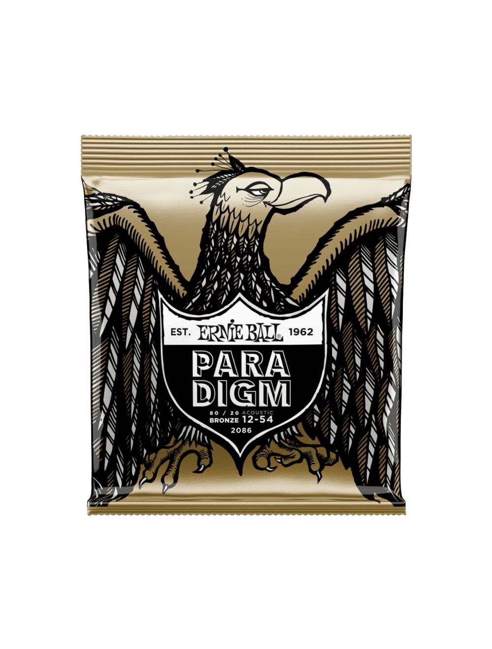 Ernie Ball Paradigm Medium Light 80/20 Bronze Acoustic Guitar Strings - 12-54 Gauge - Open Box