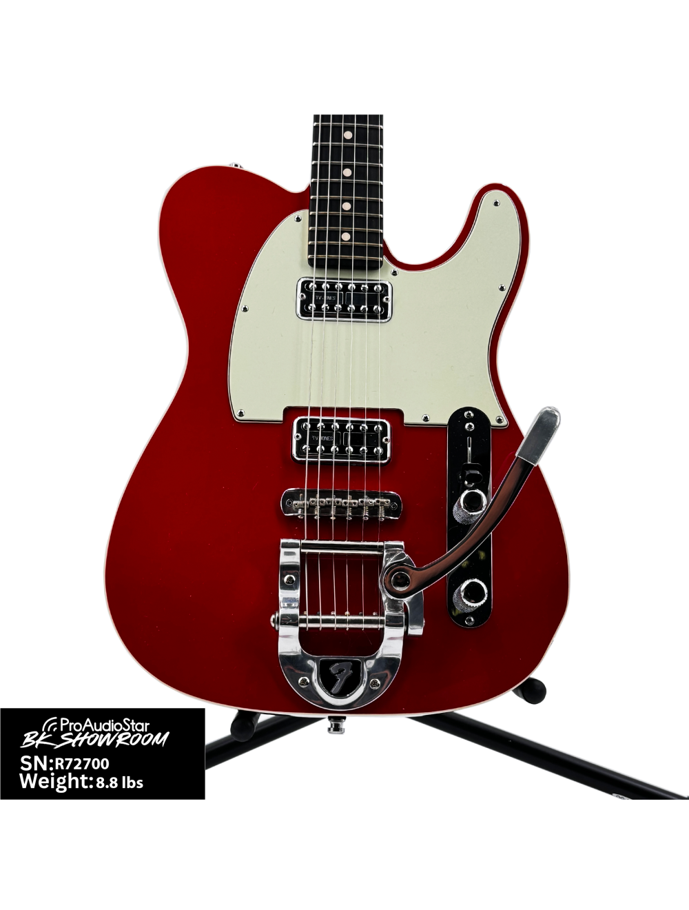 Used Fender Custom Shop NOS TV Jones Telecaster - Candy Apple Red