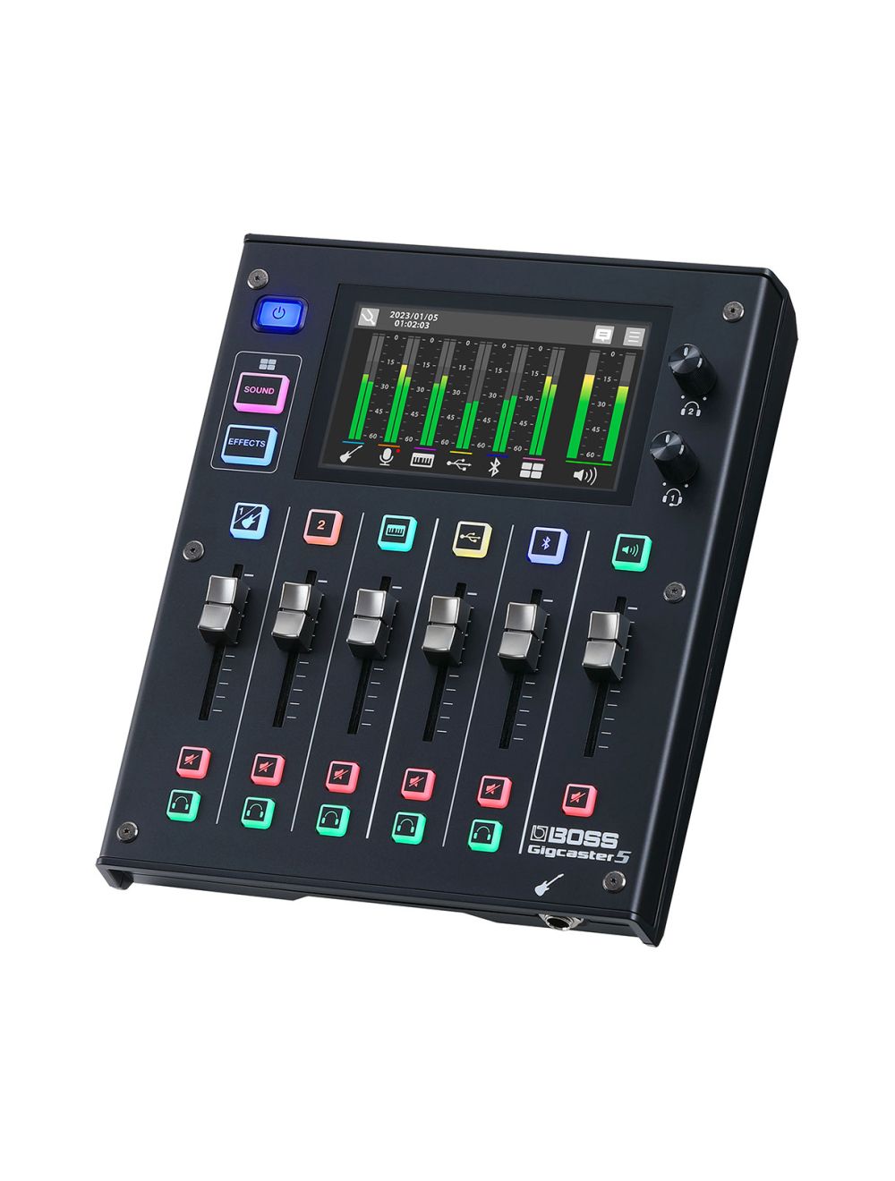 Boss Gigcaster 5 5-Channel Audio Streaming Mixer - Open Box