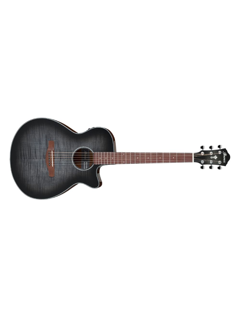 Ibanez AEG70TCH AEG Acoustic AEG70TCH Transparent Charcoal Burst High Gloss