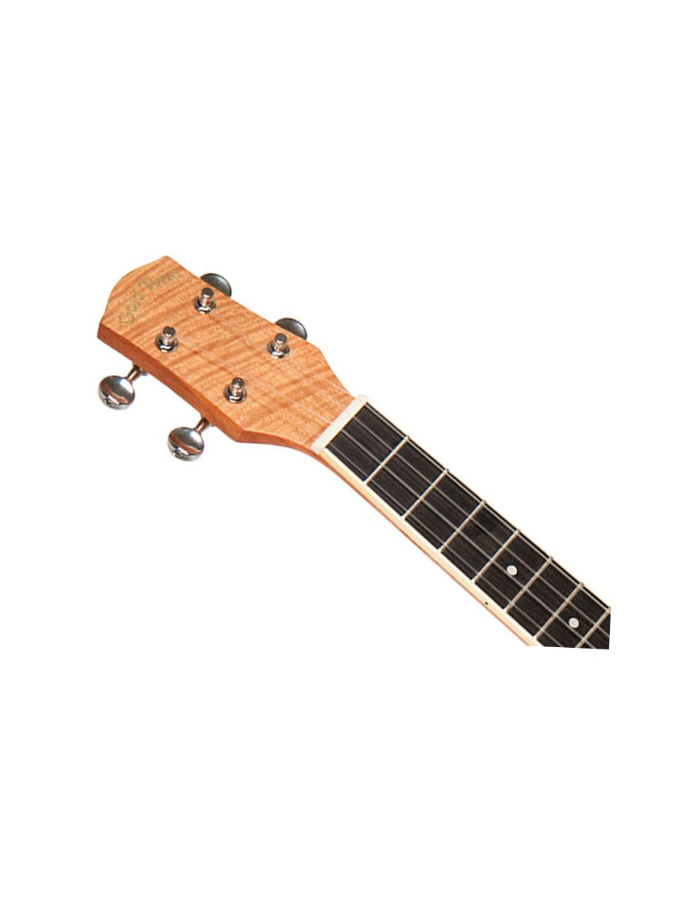 Gold Tone Curly Maple Resonator Tenor-Scale Ukulele