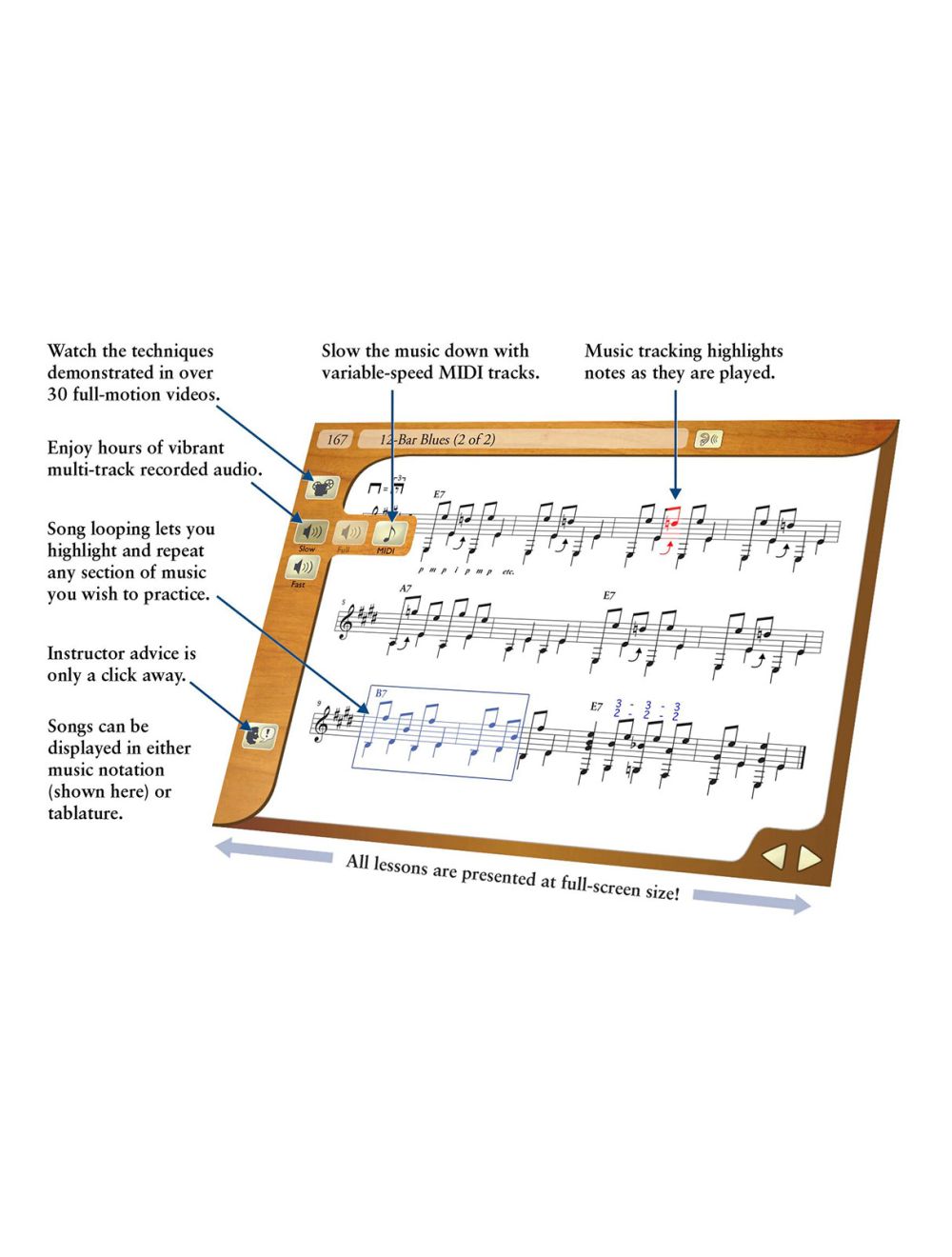 eMedia Intermediate Guitar Method - Windows