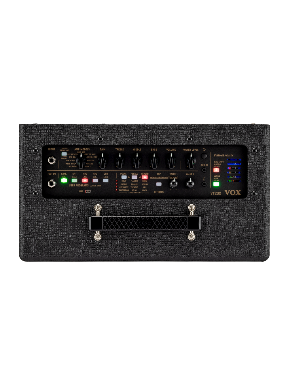 Vox VT20XCLBL 20W Digital Modeling Amplifier - Classic Blue - Open Box