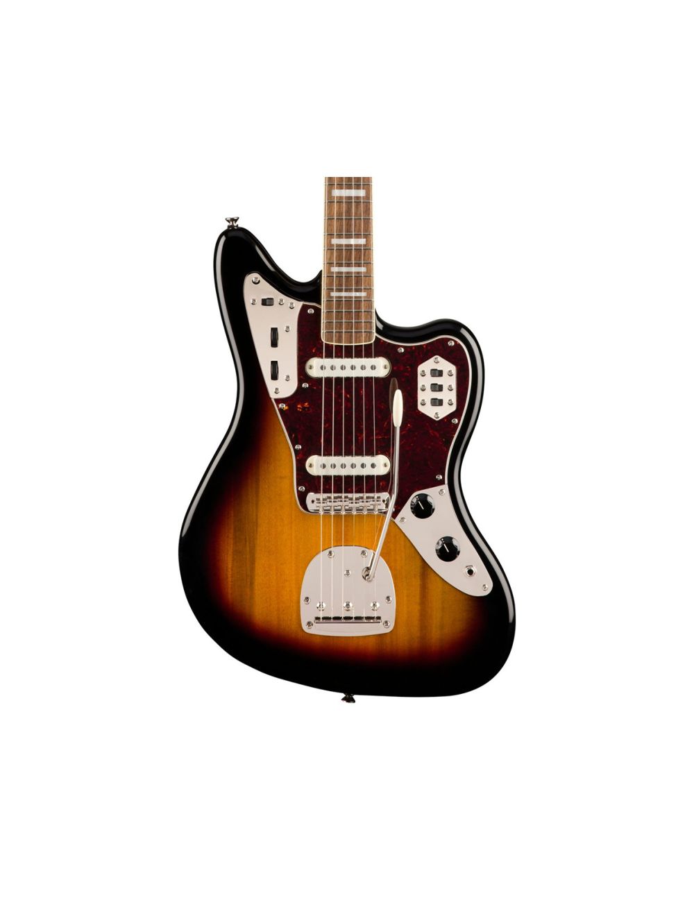 Used Squier Classic Vibe '70s Jaguar - 3-Color Sunburst w/ Laurel FB