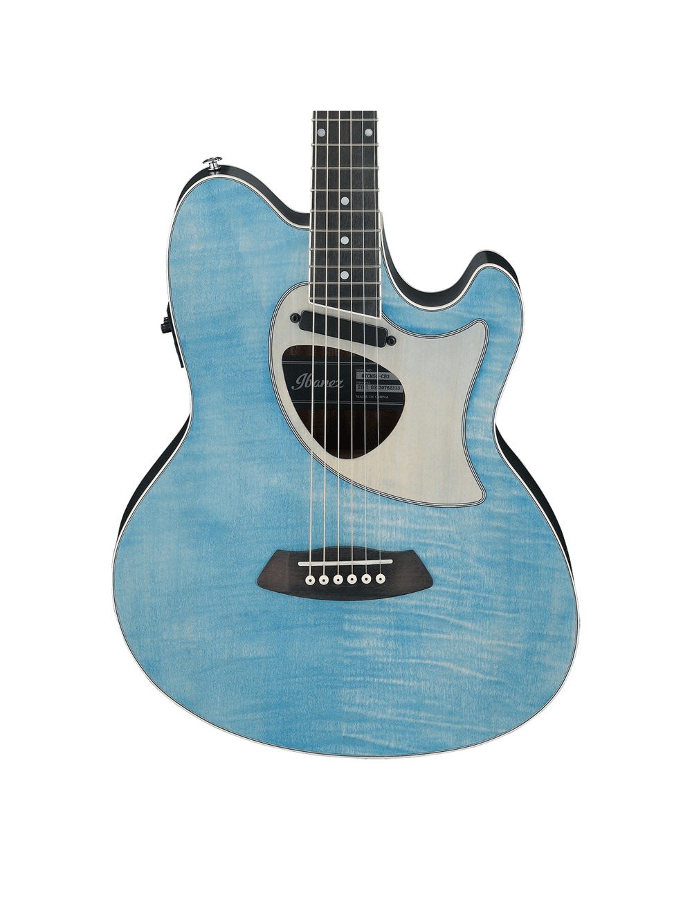 Ibanez TCM50FMODB Talman A/E Guitar - Open Pore Blue Denim