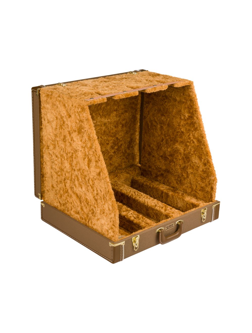 Fender Classic Series Case Stand  - 3 Guitar - Brown