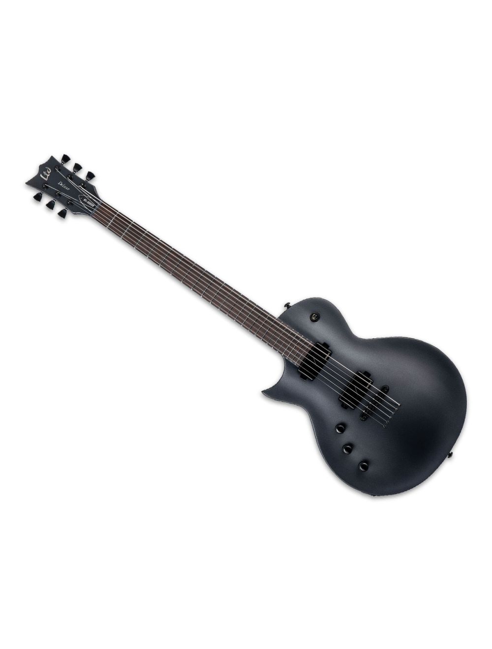 ESP LTD LEC1000 Baritone Left Handed - Charcoal Metallic Satin - B-Stock
