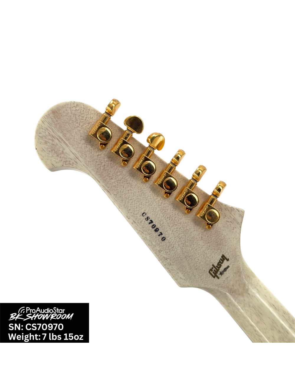 Used Gibson 2007 Custom Shop Non Reverse Firebird TV White w/ OHSC