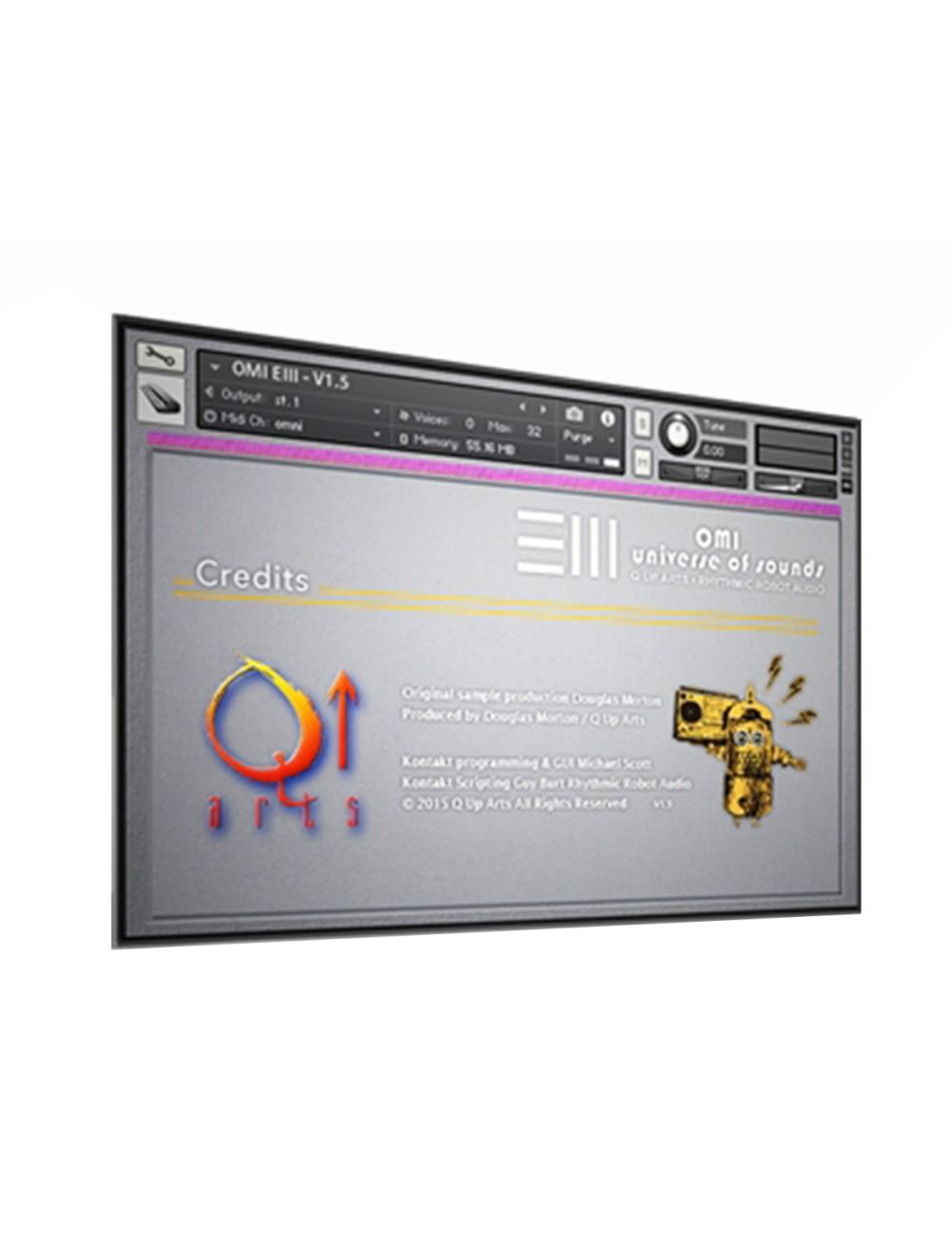 Q Up Arts Master Studio V1 Kontact Vintage Multi-Samples From The 90s!