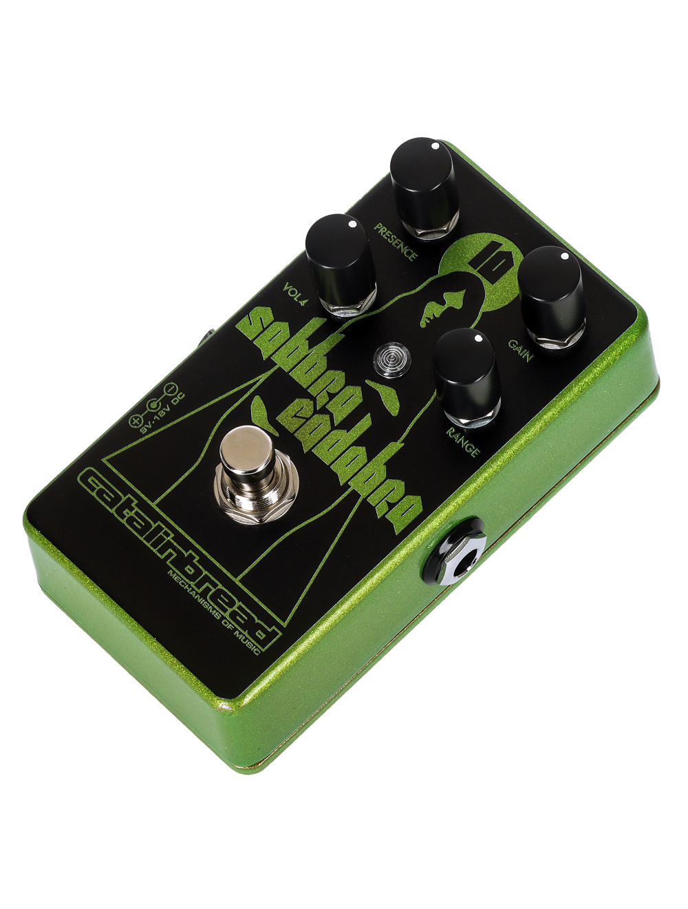 Catalinbread Sabbra Cadabra 10th Anniversary Overdrive Pedal - Green - Open Box