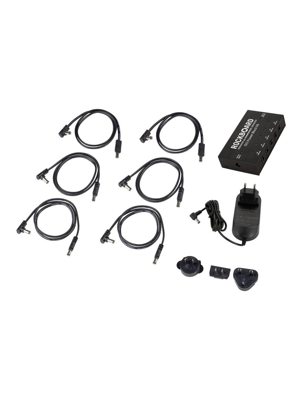 RockBoard Power Block 6-Out Power Supply w/ Isolated Transformers