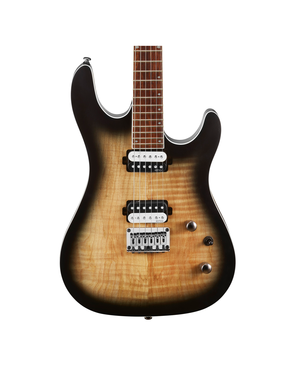 Cort KX300 6-String Electric Guitar - Open Pore Raw Burst