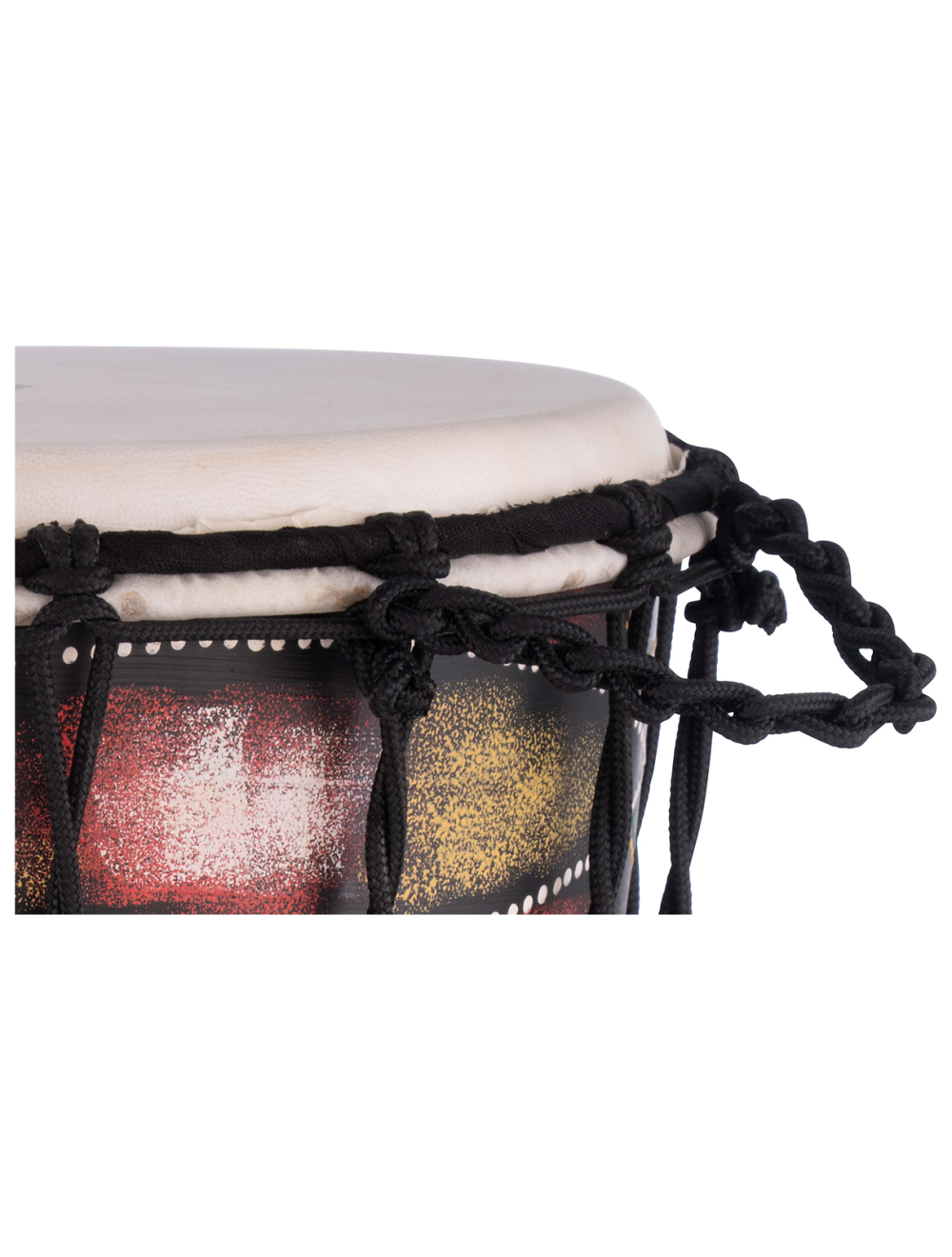 Pearl Rope Tuned Hand Painted 12x22" Mahogany Ashiko