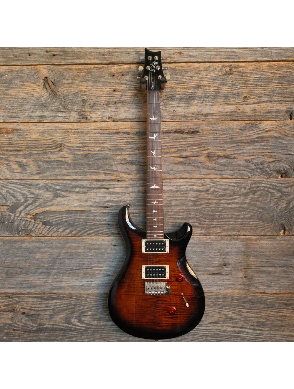 Used PRS SE Custom 24 - Black Gold Sunburst