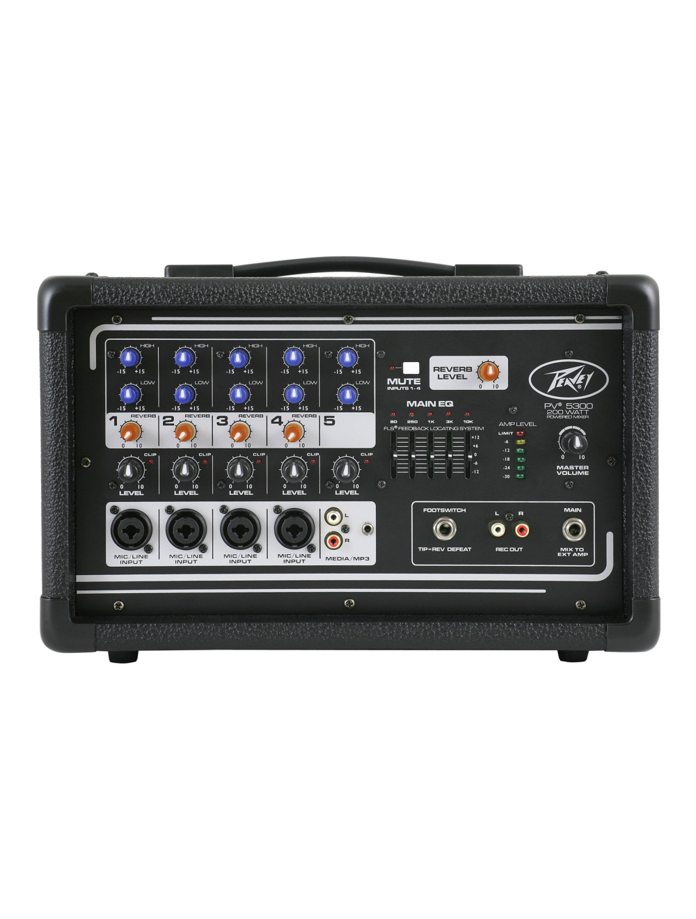 Peavey PV 5300 4-Channel Powered Mixer - Open Box