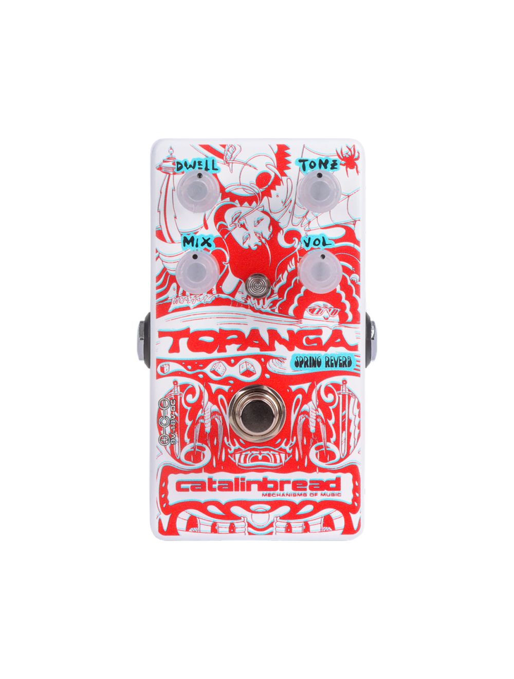 Catalinbread Limited Edition Topanga Spring Reverb Pedal - 3D Edition - Open Box
