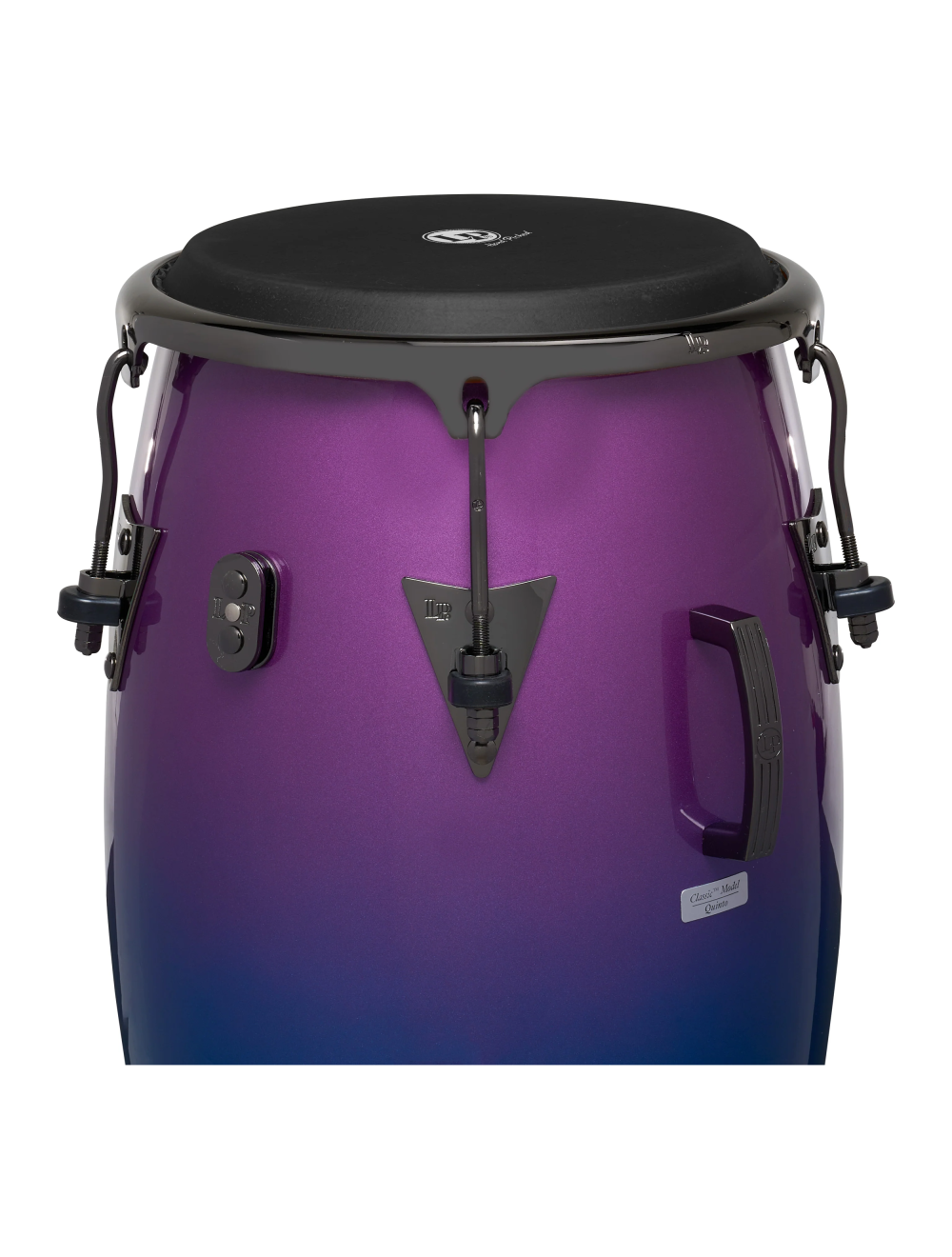 Latin Percussion 12-1/2" Tony Succar Tumba - Rainbow Black Nickel