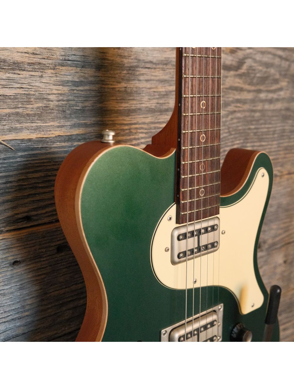 Used Nik Huber Surfmeister Guitar - British Racing Green w/OHSC