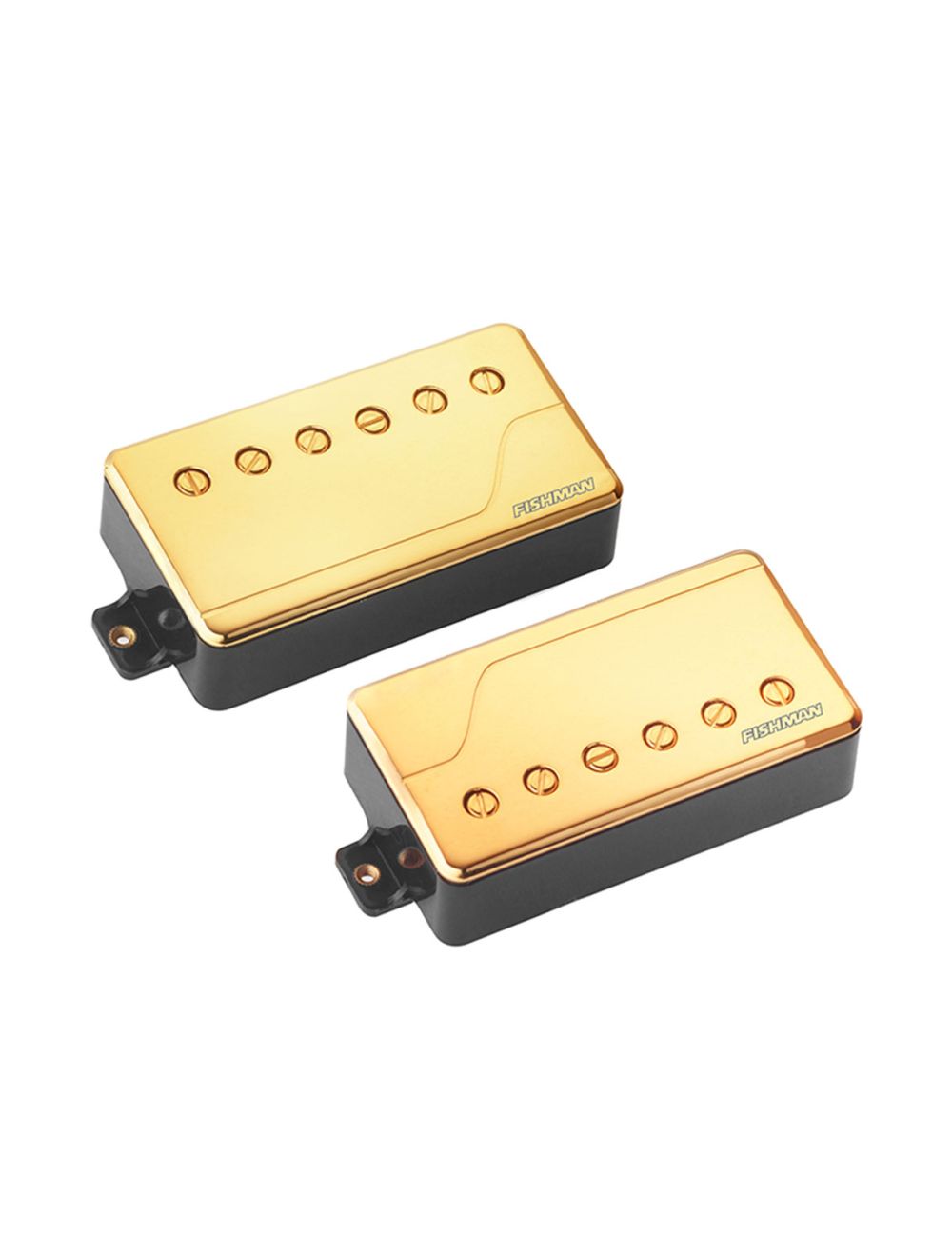 Fishman Fluence Classic Humbucker Set of 2 - Gold + Les Paul Battery Pack