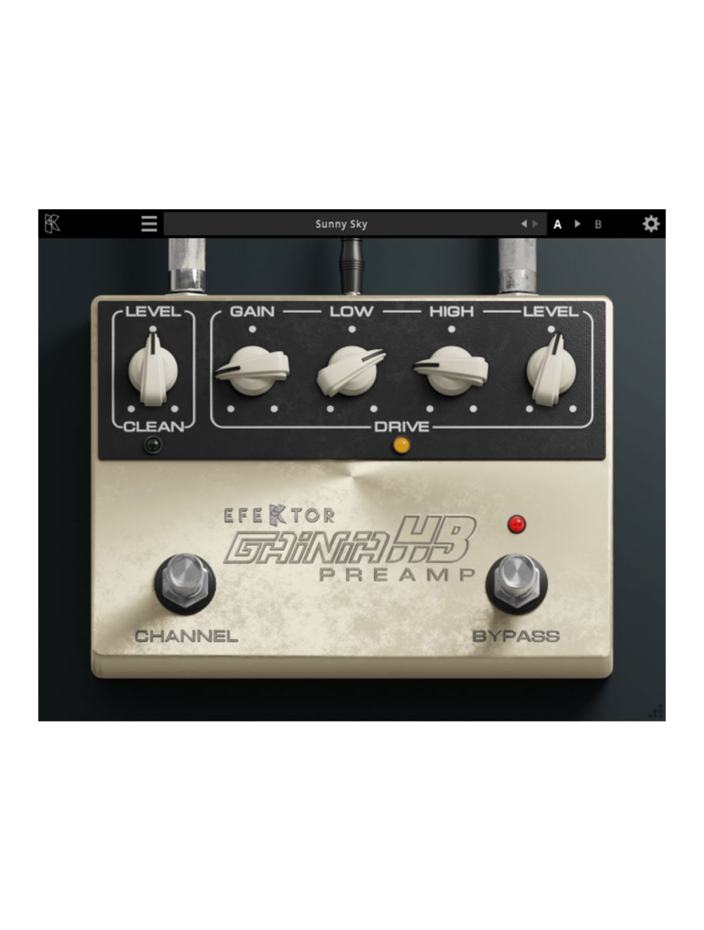 Kuassa Efektor Gainia HB