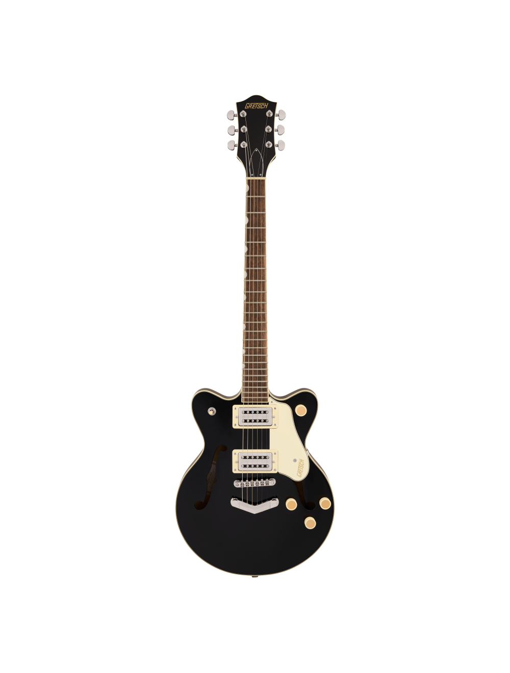 Used Gretsch G2655 Streamliner Center Block Jr. Double-Cut w/ V-Stoptail - Black