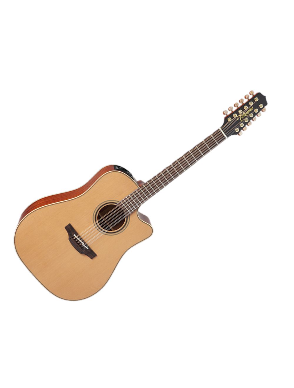 Takamine Pro Series P3DC-12 12-String Cutaway Dreadnought A/E - Natural