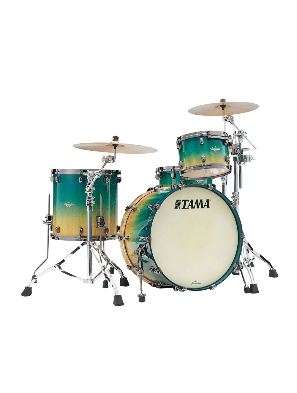 Tama Starclassic Maple 3-pc Shell Pack BN HW - Marine Shoreline Movingui Fade
