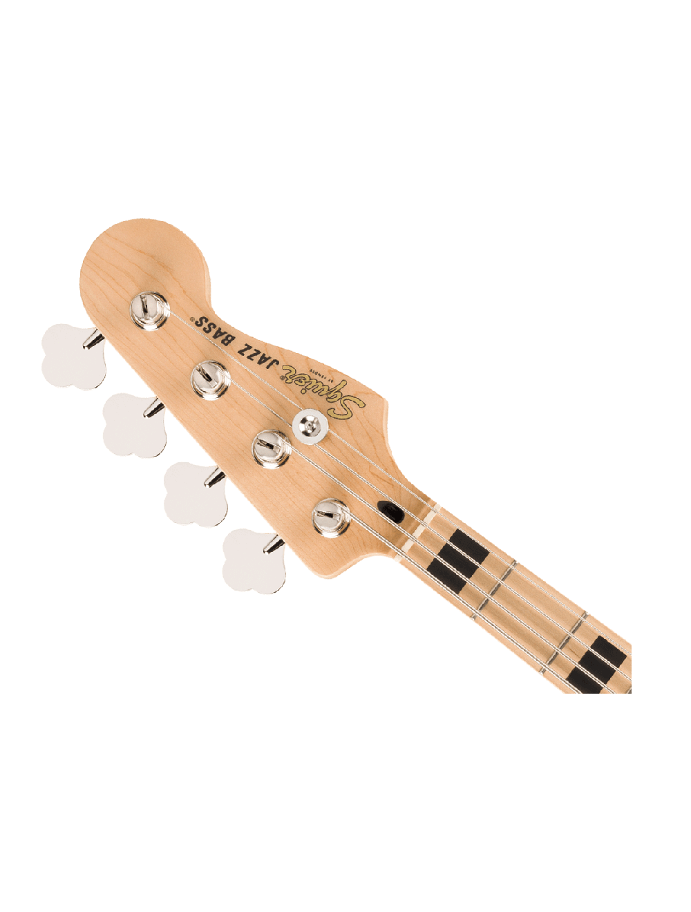 Squier Affinity Active Jazz Bass - Olympic White w/Maple FB